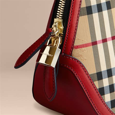 burberry the small orchard|Burberry Women's The Small Orchard in Hoseferry Check, Red, .